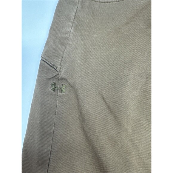 Under Armour Pants Mens 40x30 Brown Tan Loose Outdoor Work NICE - Picture 7 of 9